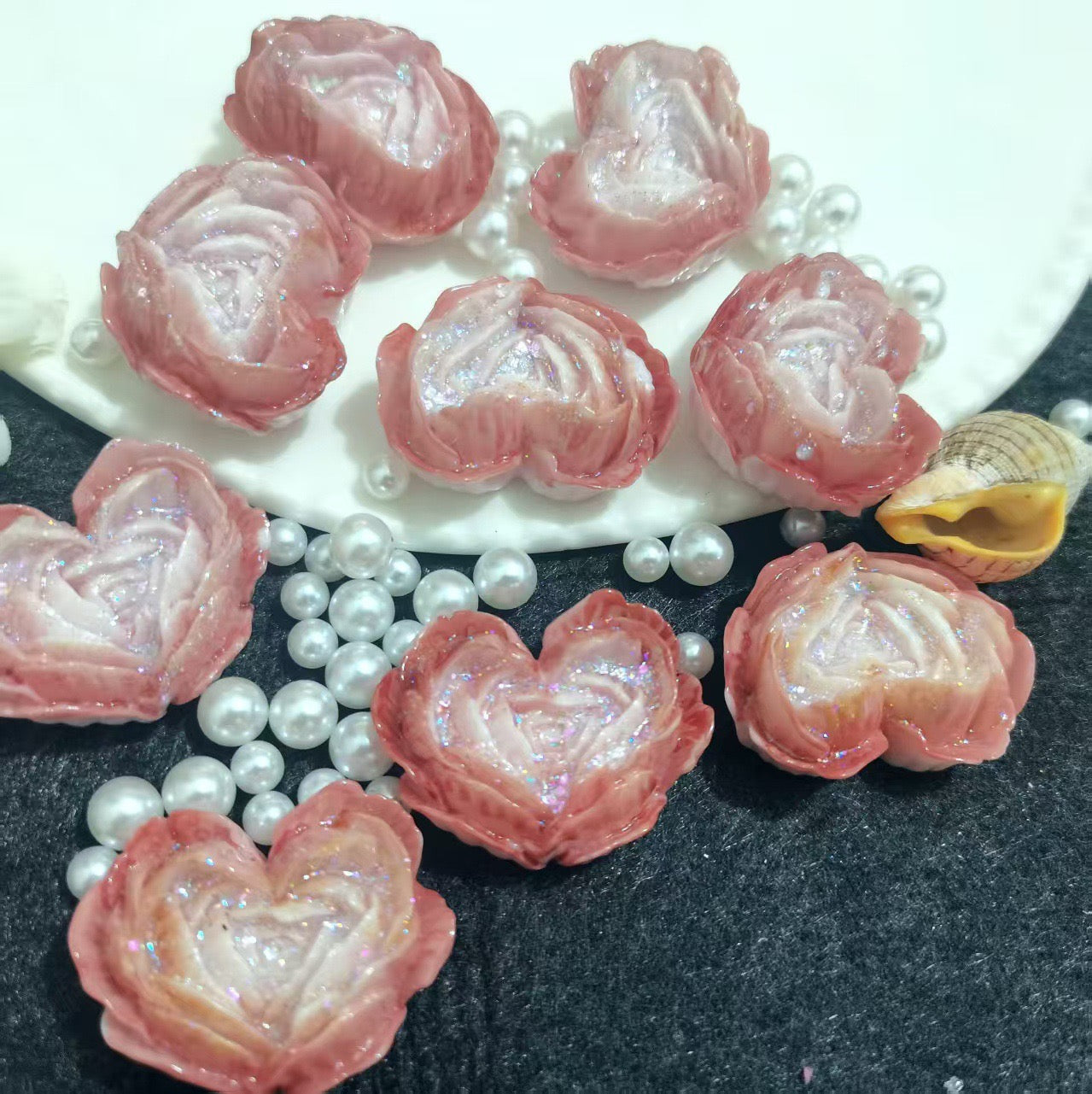 blink Luminous Heart Flower ( 36mm*29mm )