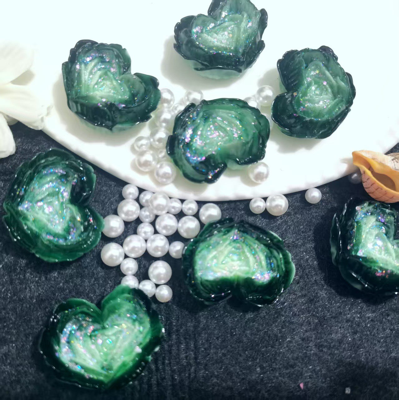 blink Luminous Heart Flower ( 36mm*29mm )