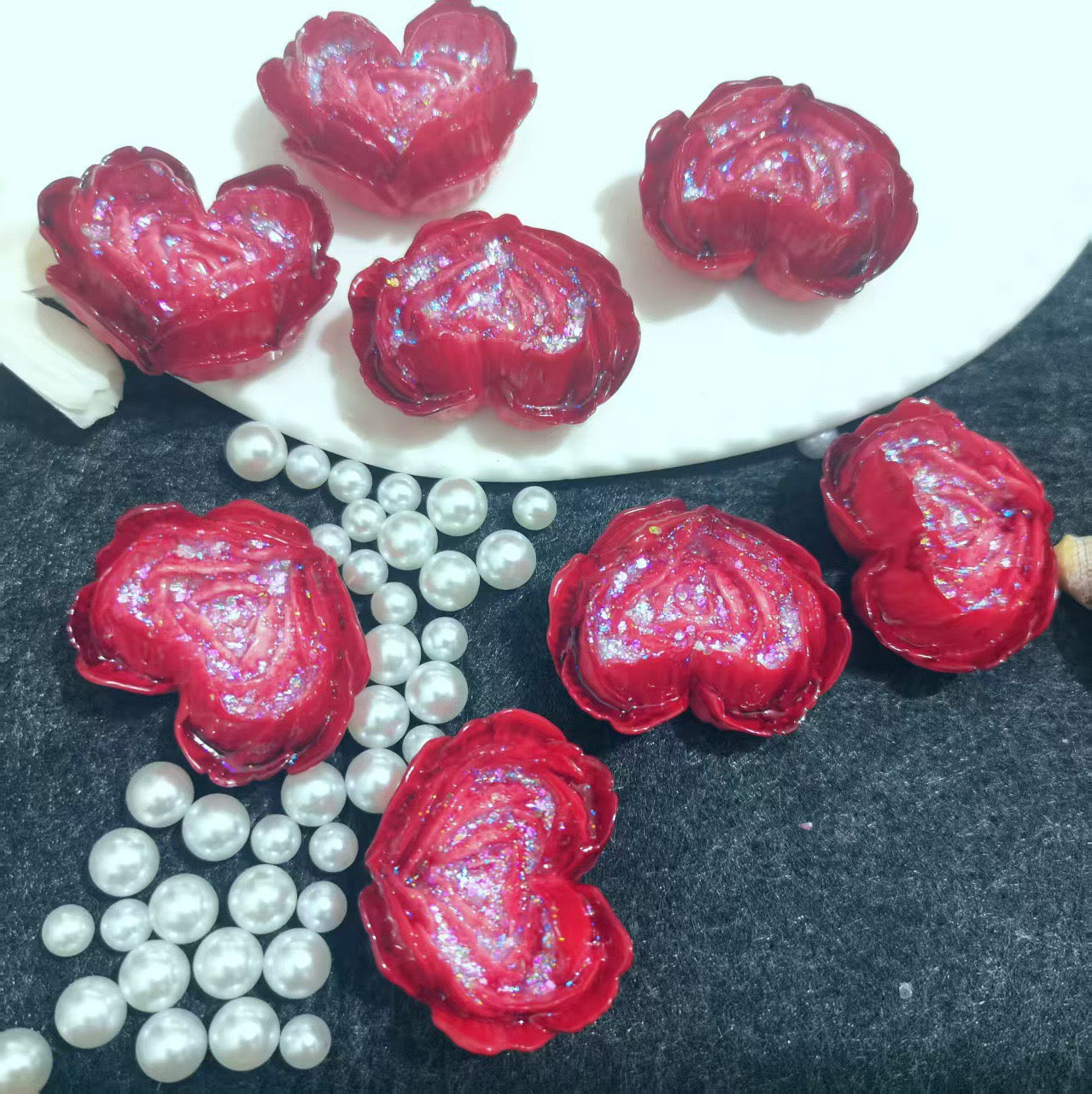 blink Luminous Heart Flower ( 36mm*29mm )