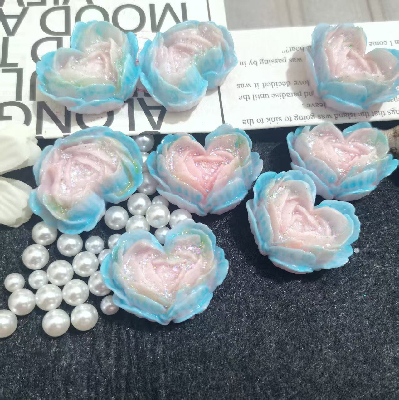 blink Luminous Heart Flower ( 36mm*29mm )