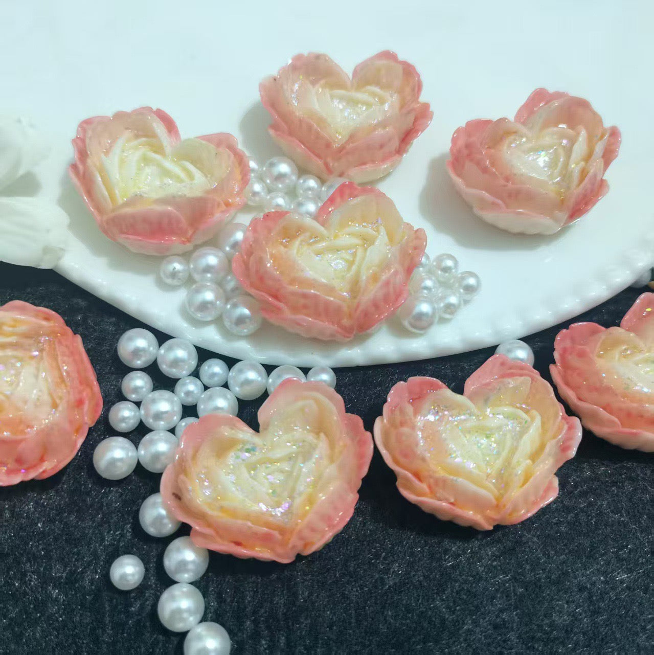 blink Luminous Heart Flower ( 36mm*29mm )