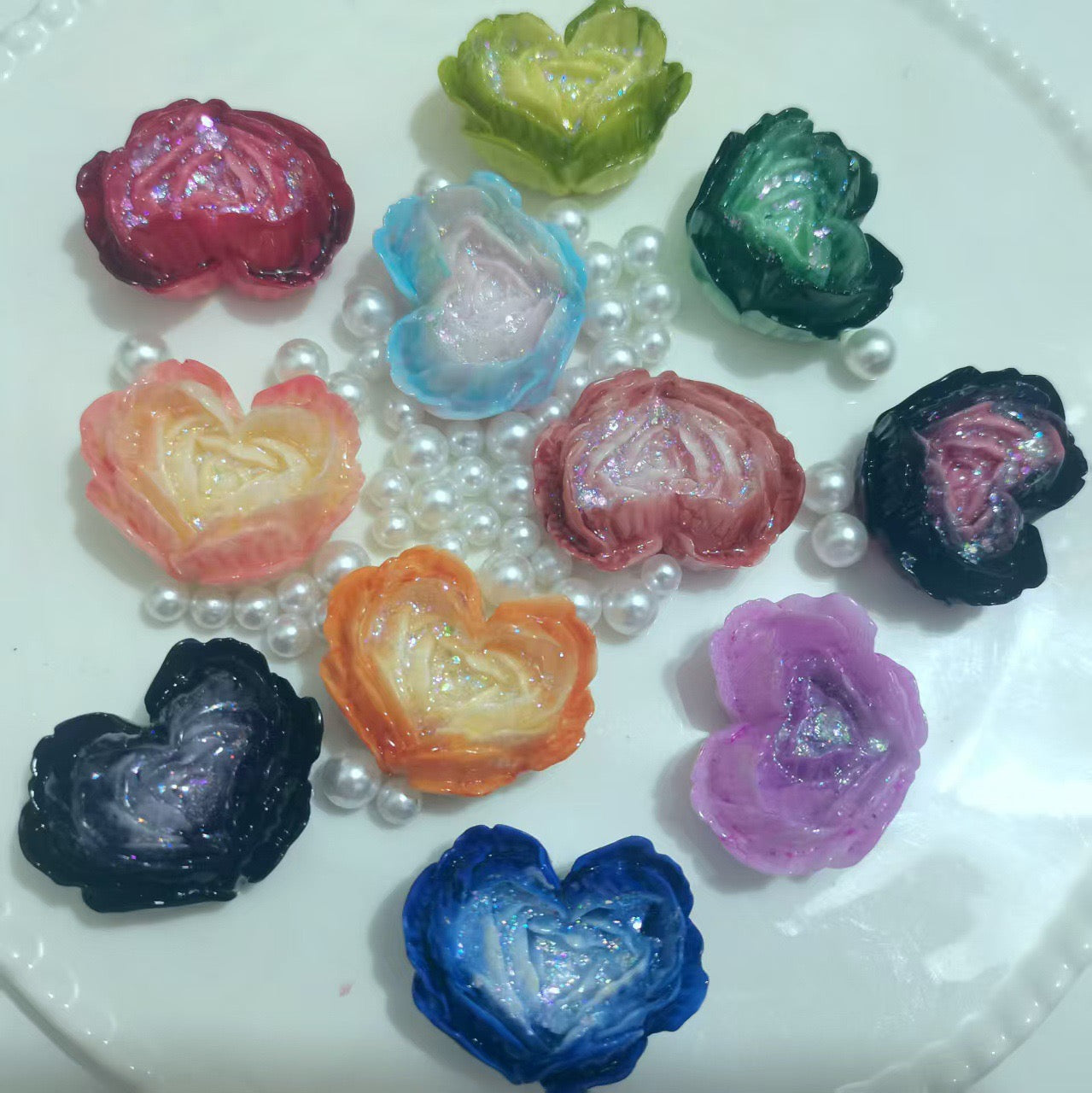 blink Luminous Heart Flower ( 36mm*29mm )
