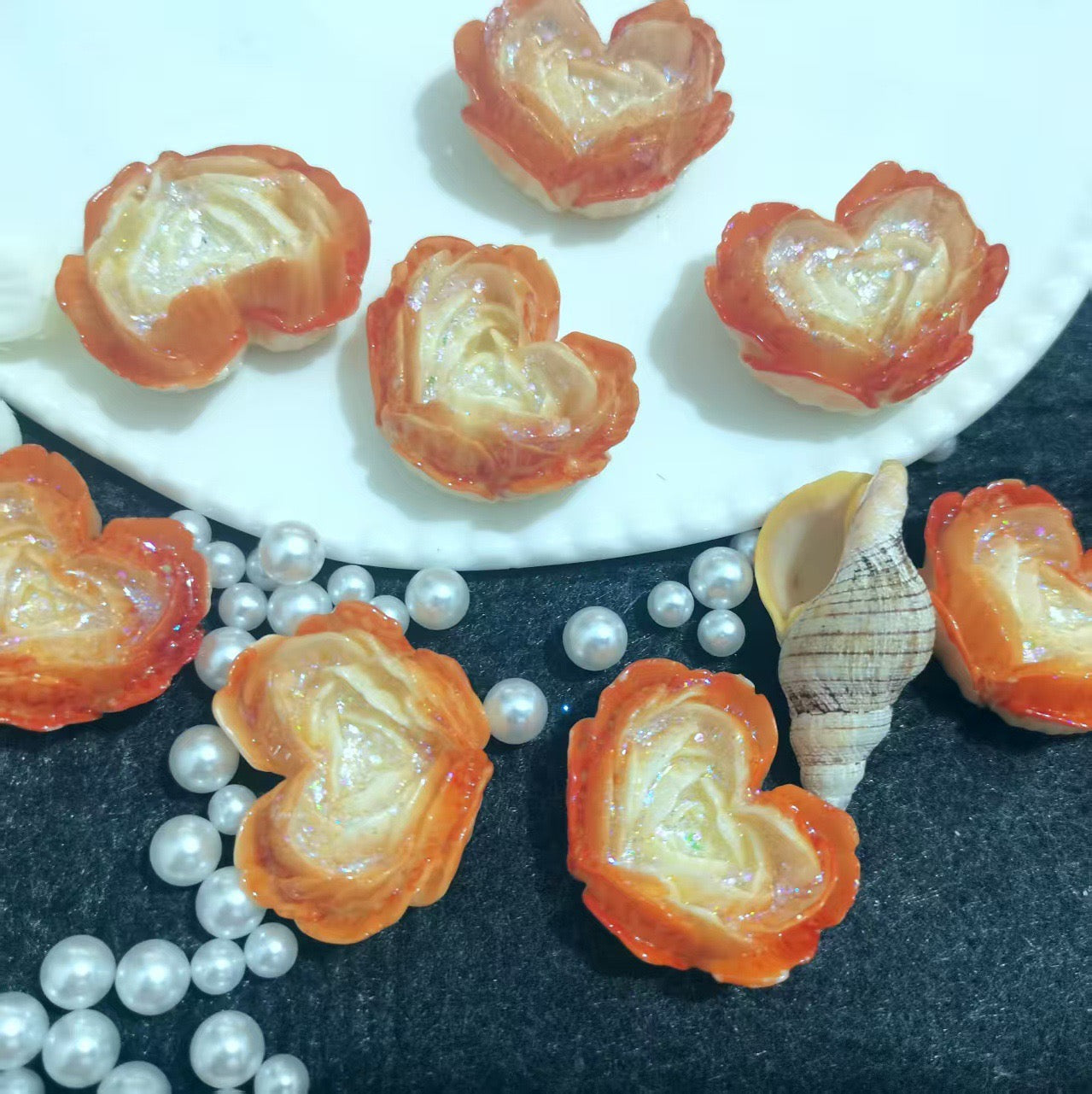 blink Luminous Heart Flower ( 36mm*29mm )