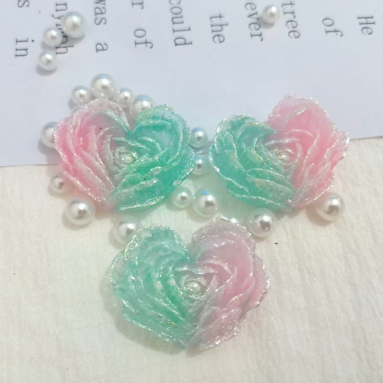 blink Luminous Heart Flower ( 36mm*29mm )