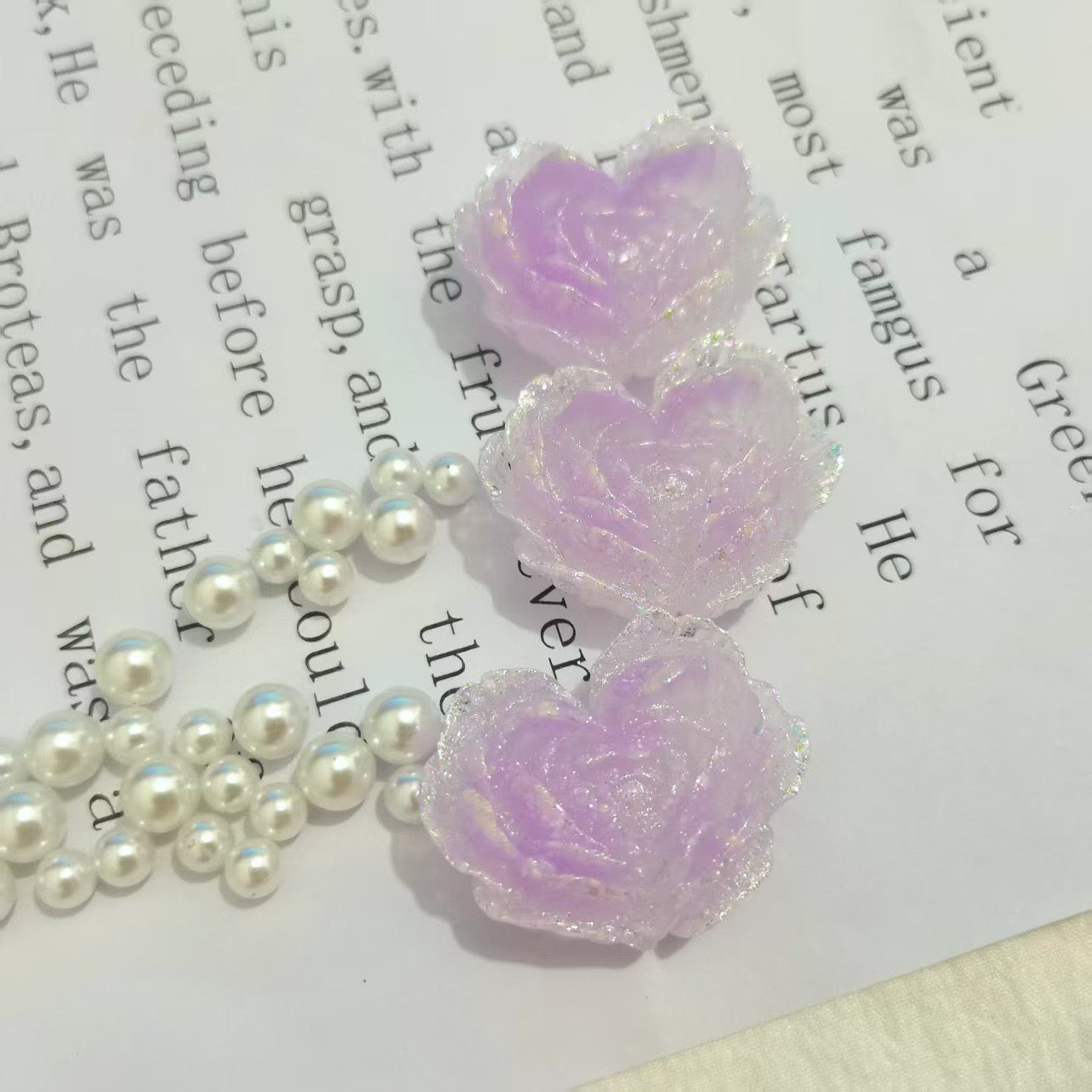 blink Luminous Heart Flower ( 36mm*29mm )
