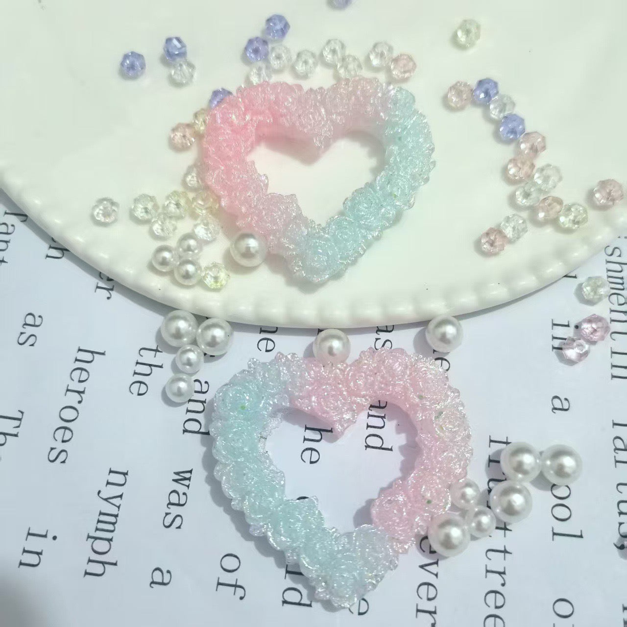 blink Luminous Heart Flower ( 51mm*48mm )