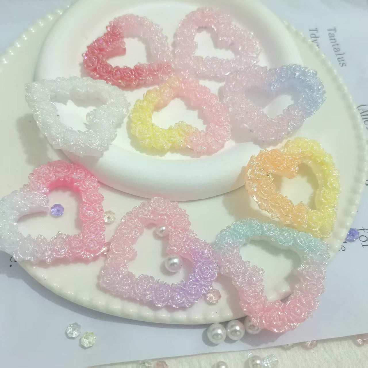 blink Luminous Heart Flower ( 51mm*48mm )