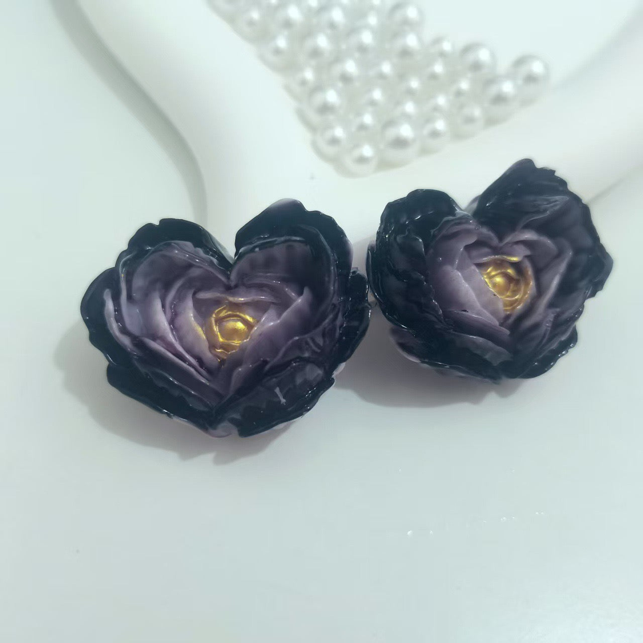 Heart Flower ( 37mm*30mm )