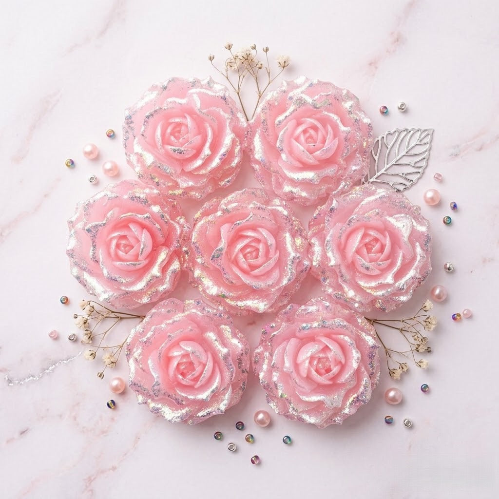 blink Luminous Rose Flower ( 36mm )