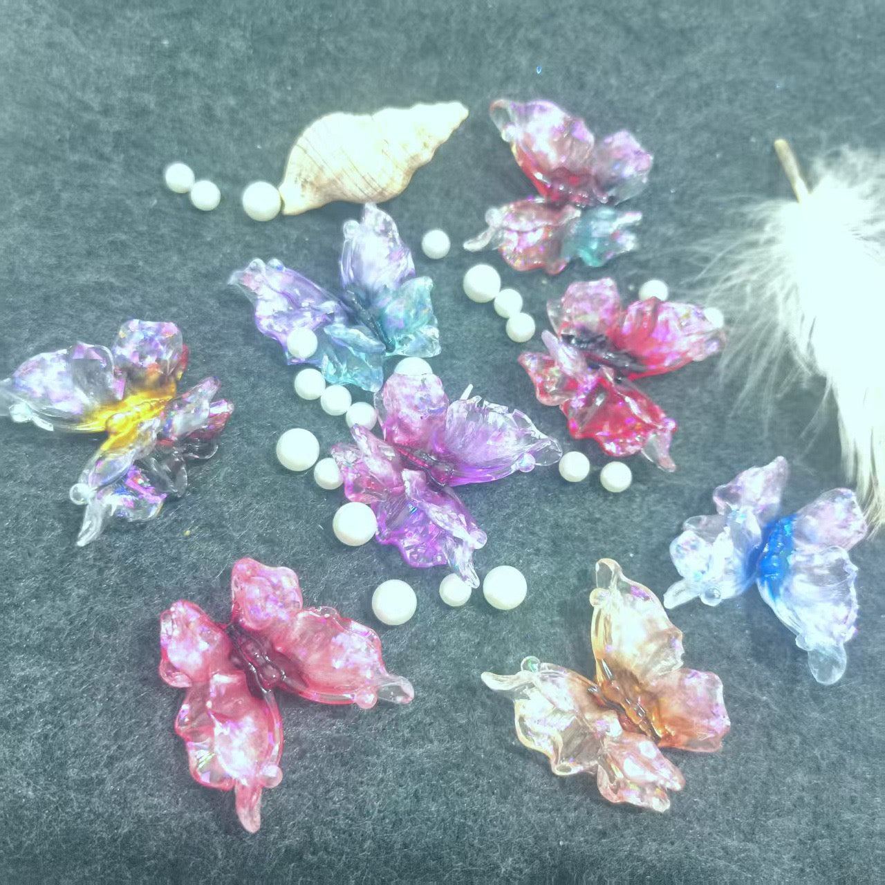 Double-layered butterflye( 36mm*37mm )