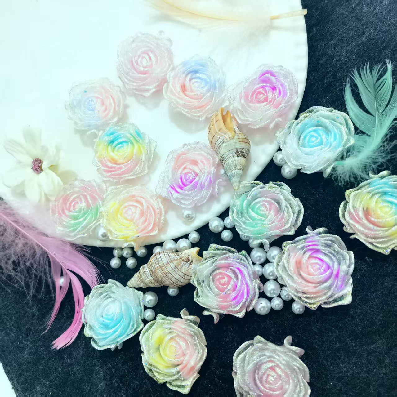 blink Luminous Rose Flower ( 36mm )
