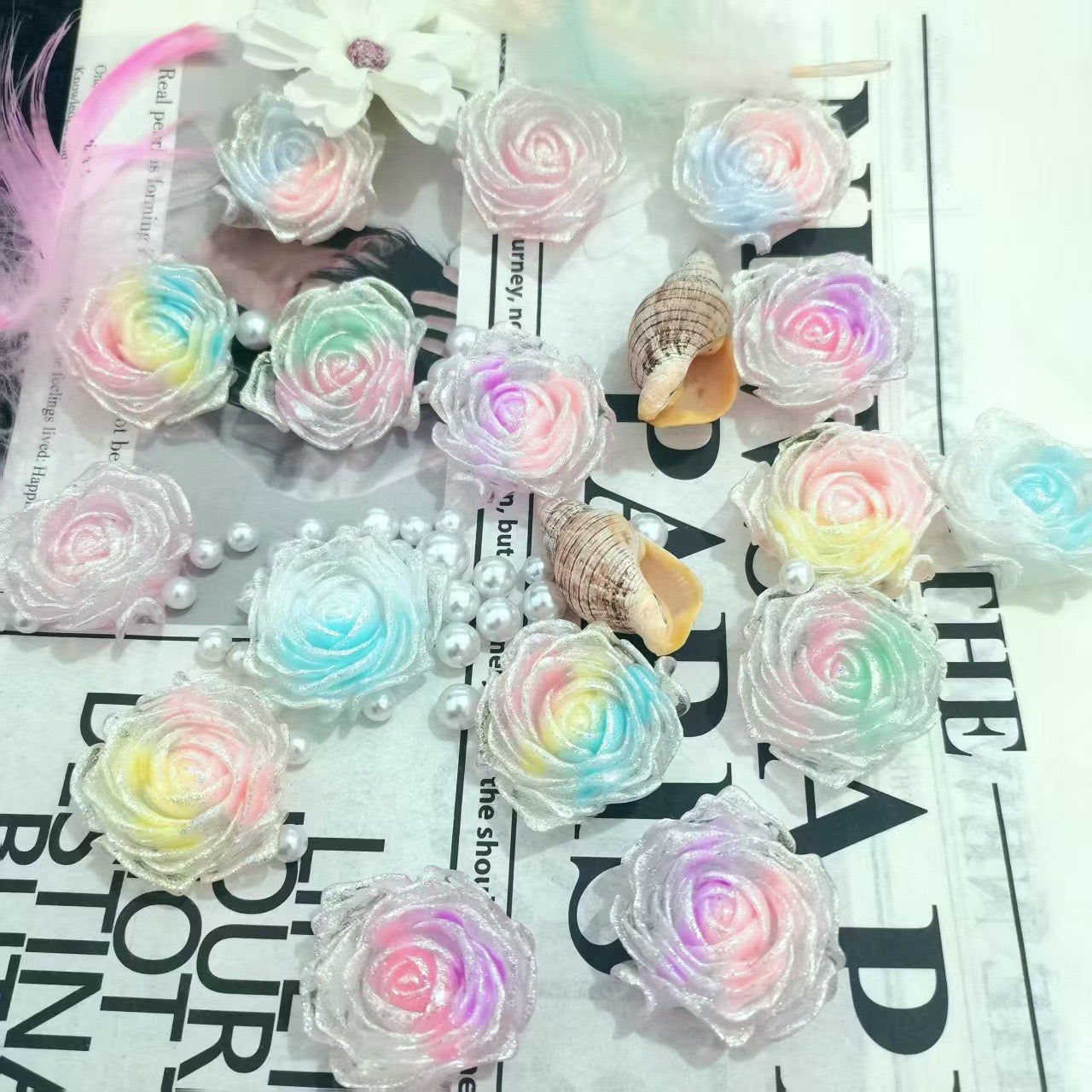 blink Luminous Rose Flower ( 36mm )