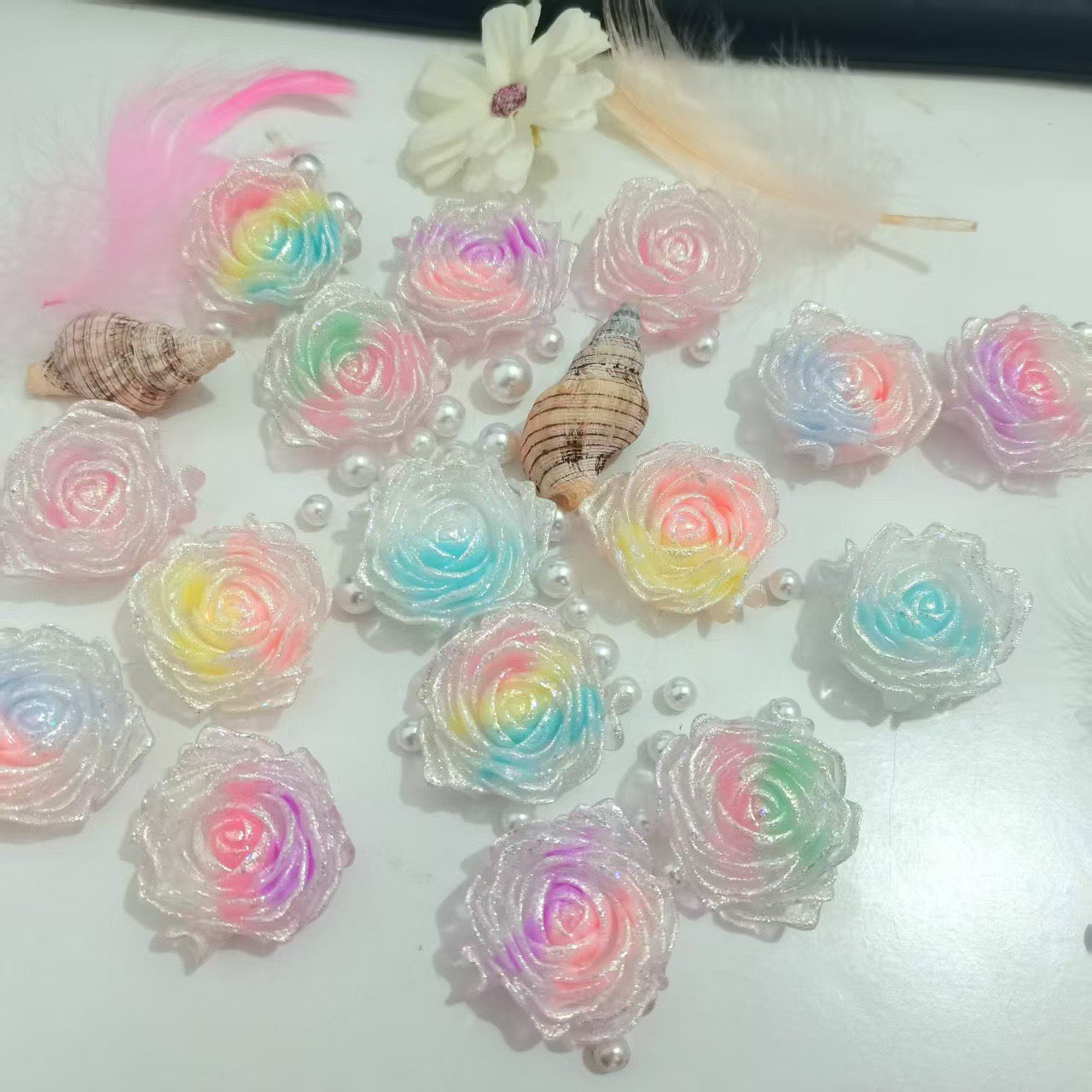 blink Luminous Rose Flower ( 36mm )