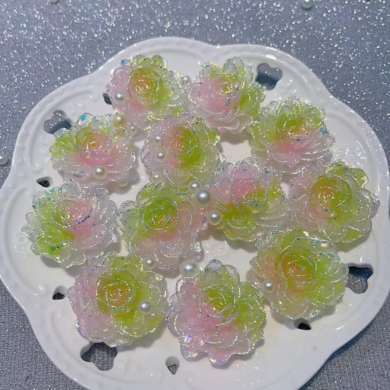 blink Luminous Rose Flower (36mm )