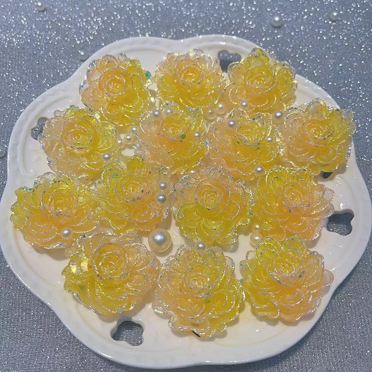 blink Luminous Rose Flower (36mm )