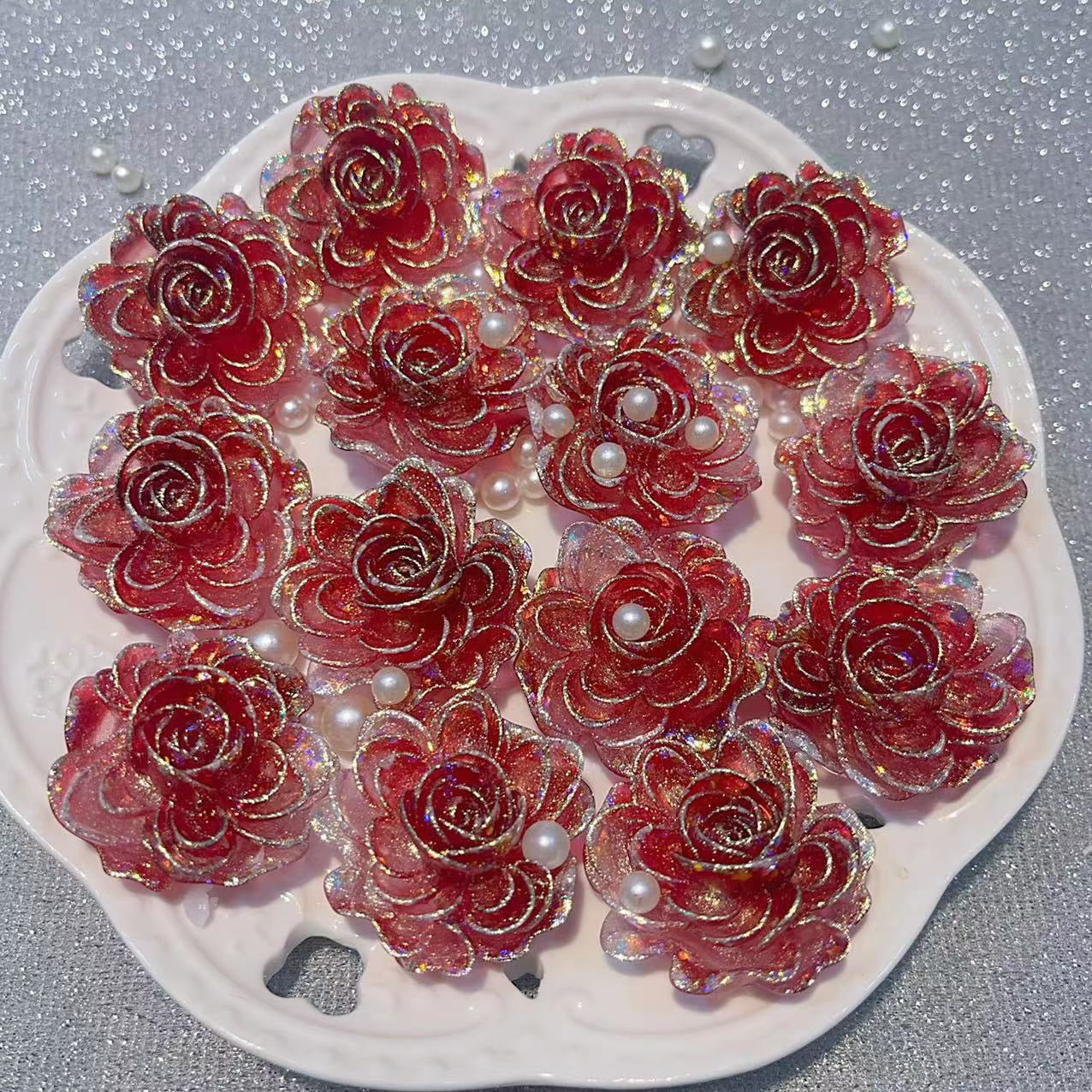 blink Luminous Rose Flower (36mm )