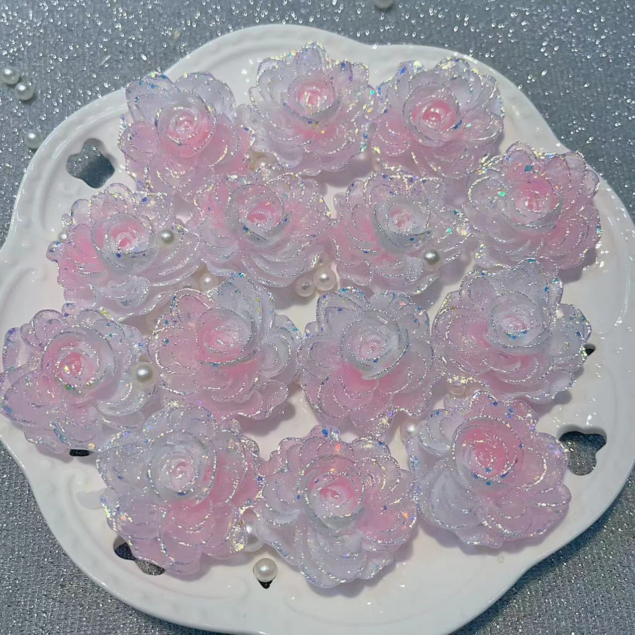 blink Luminous Rose Flower (36mm )