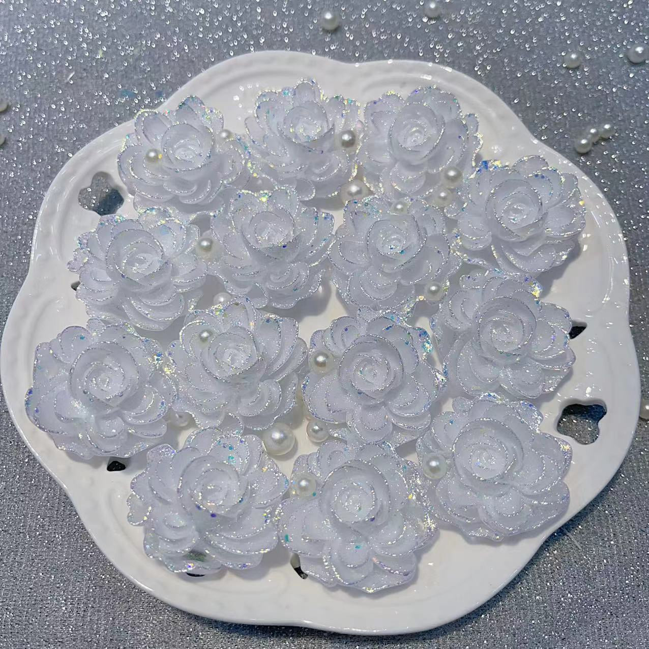 blink Luminous Rose Flower (36mm )