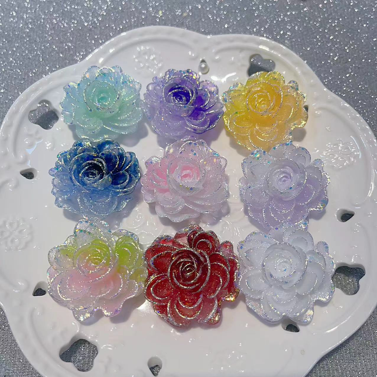 blink Luminous Rose Flower (36mm )
