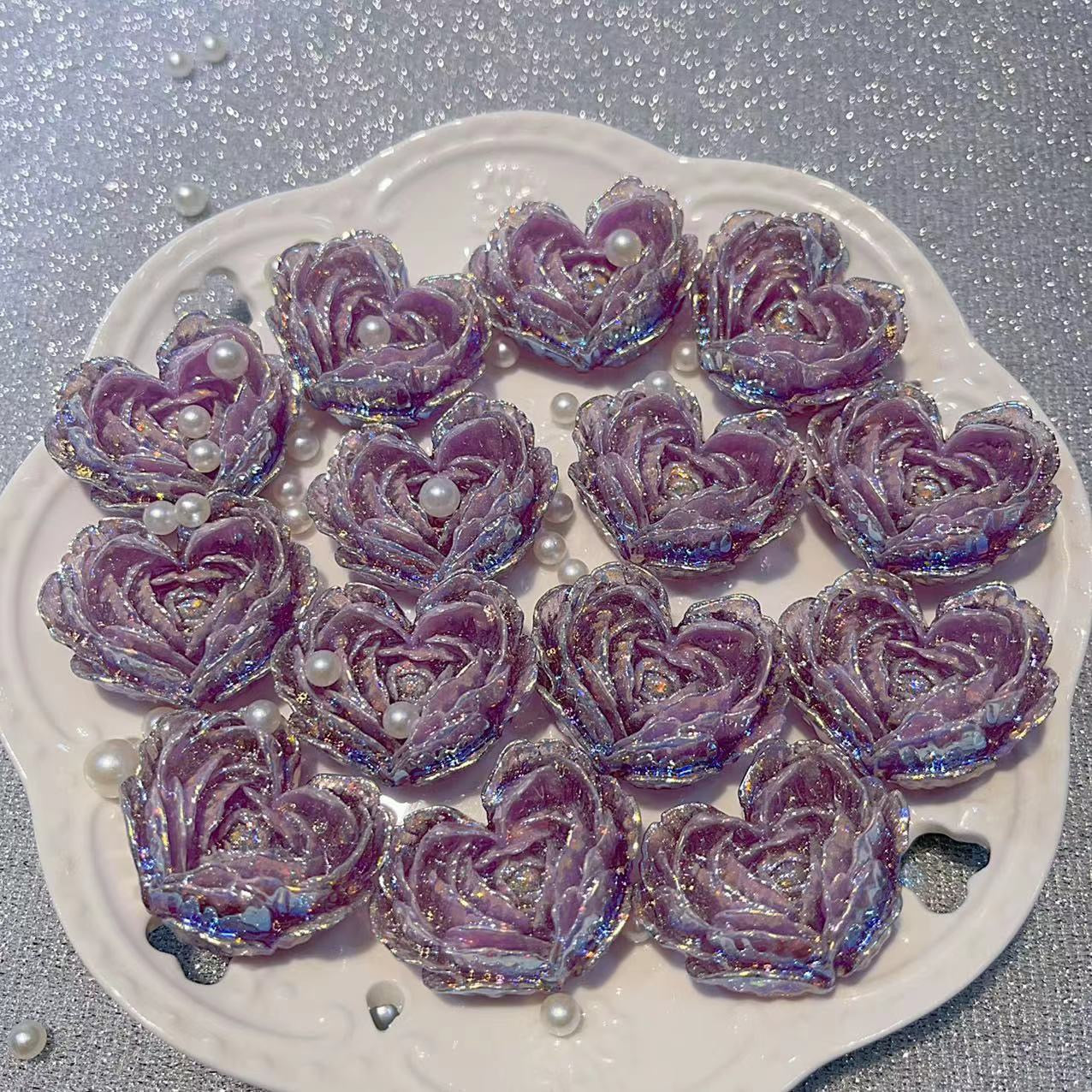 blink Luminous Heart Flower ( 36mm*29mm )