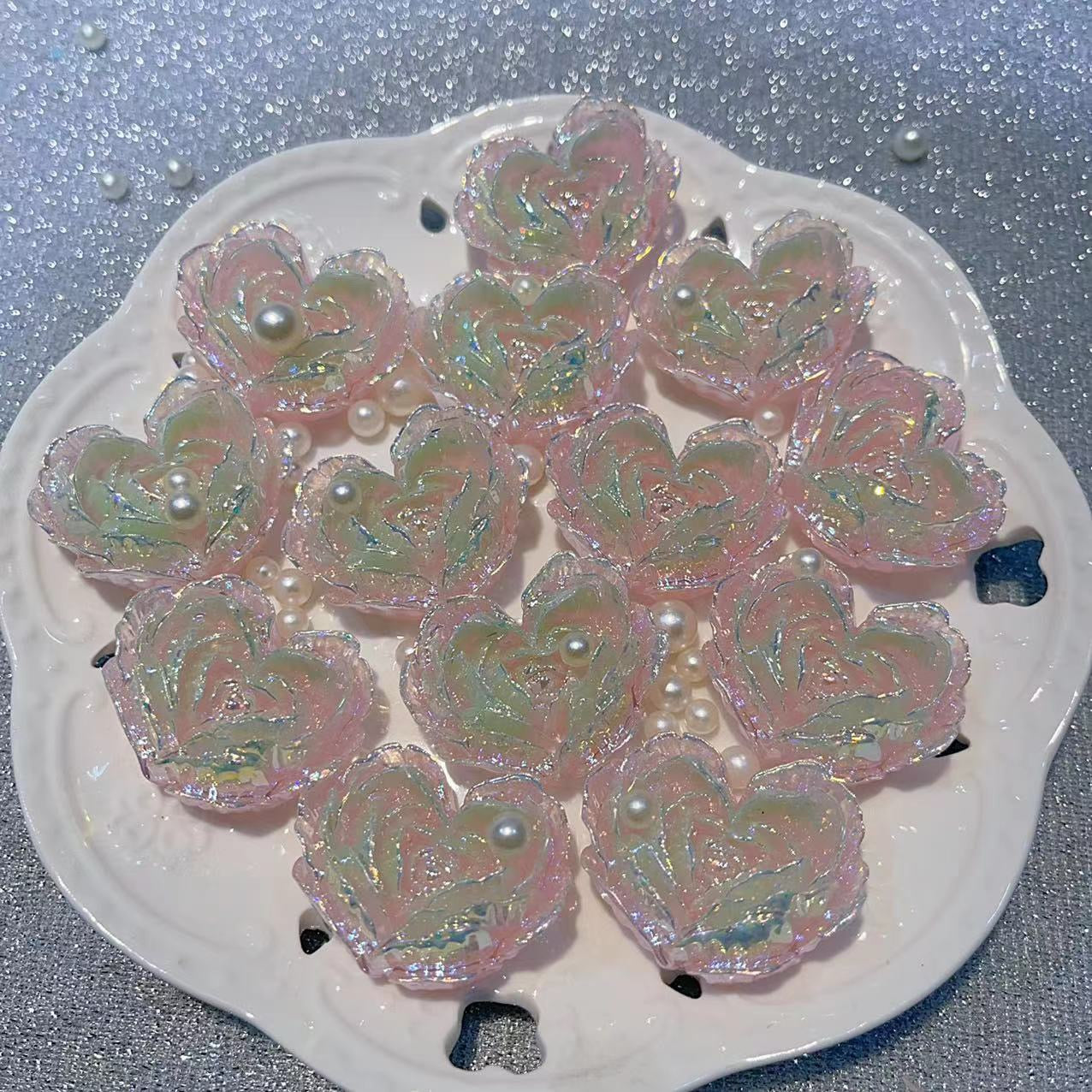 blink Luminous Heart Flower ( 36mm*29mm )