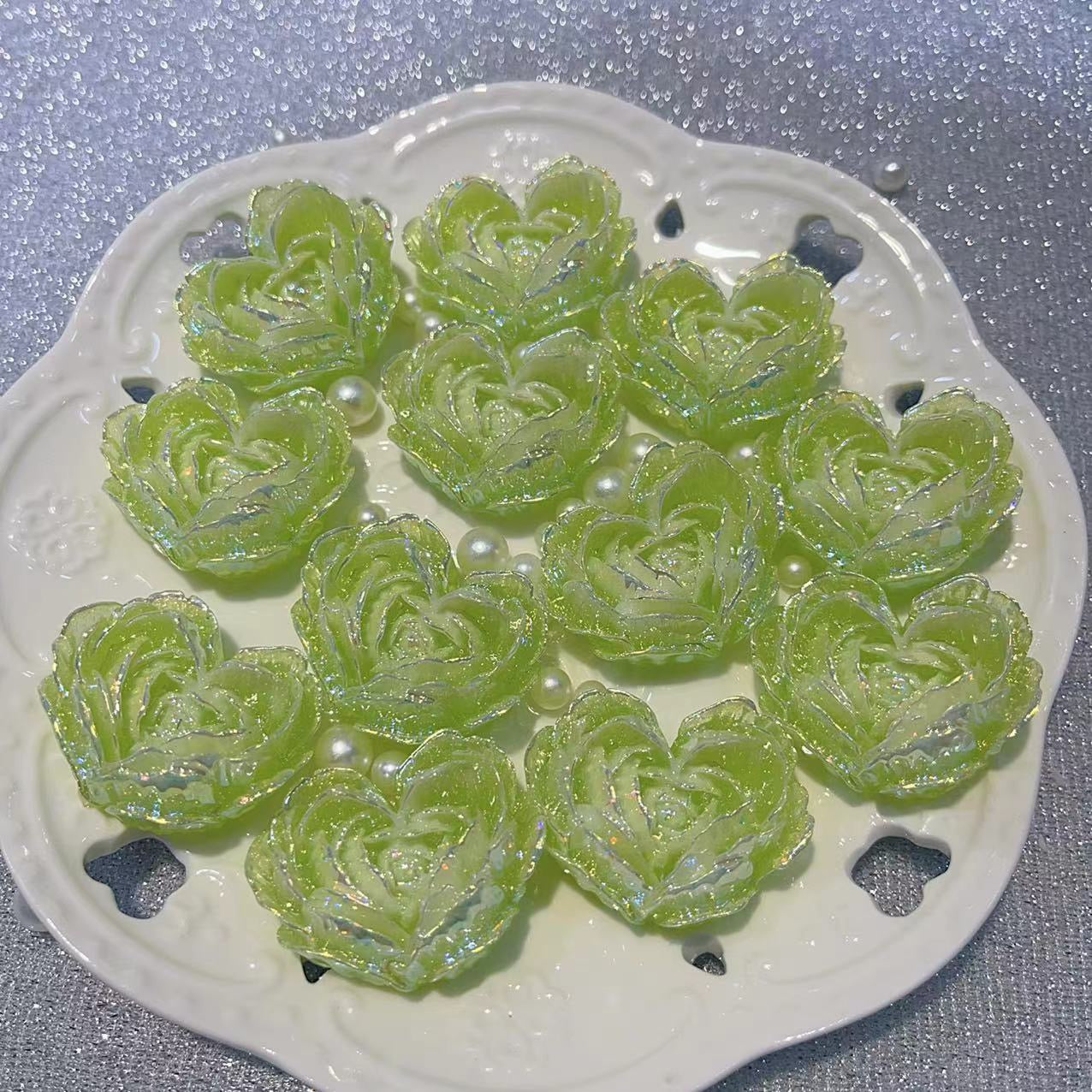 blink Luminous Heart Flower ( 36mm*29mm )
