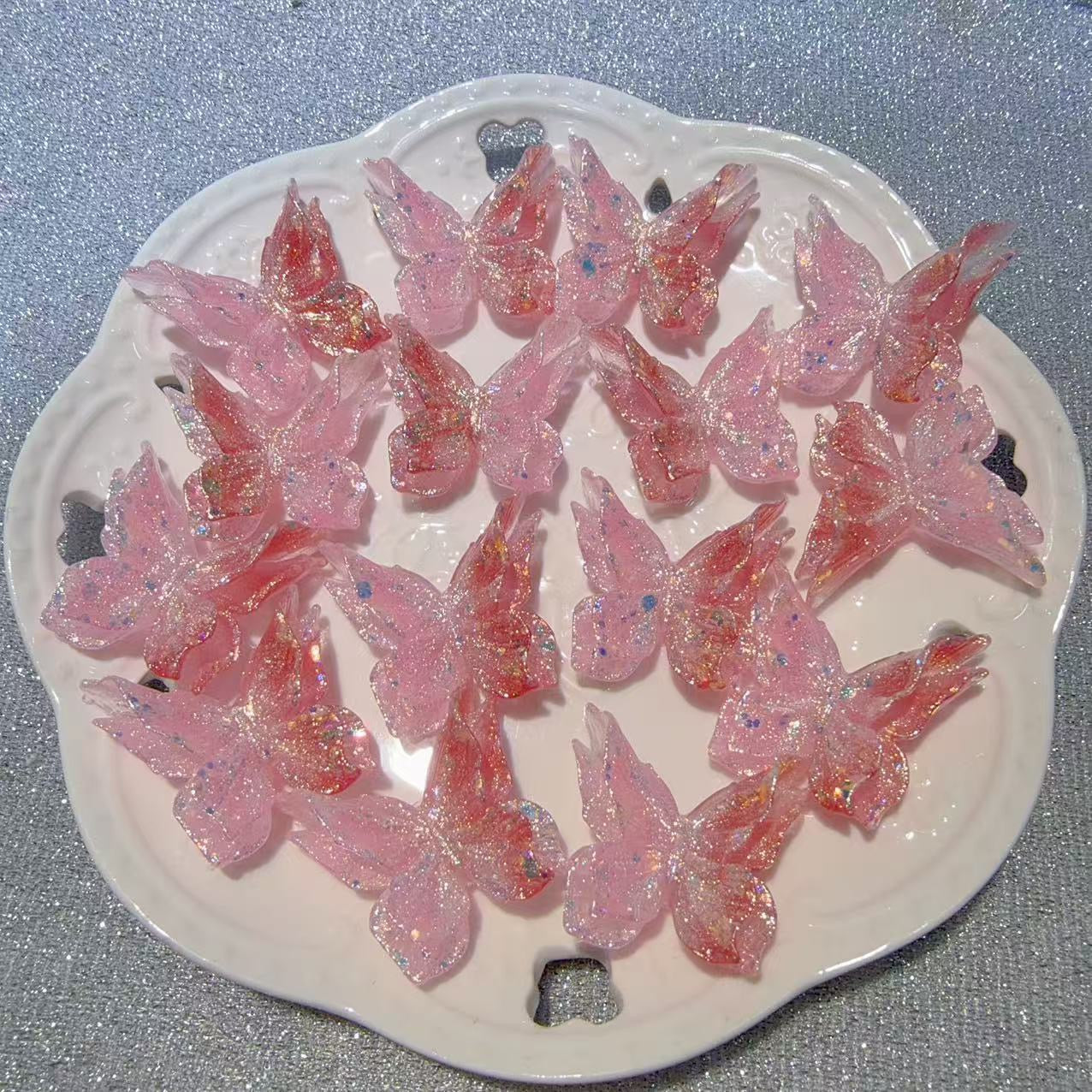 Butterfly Charms ( 34mm*32mm )