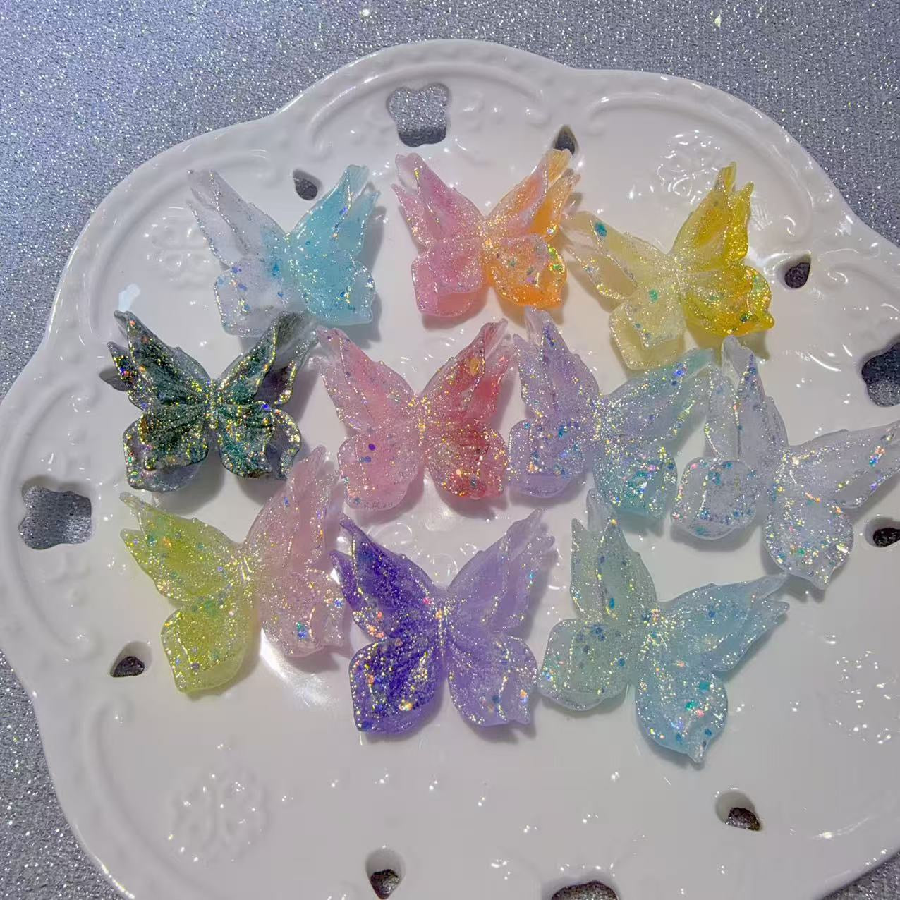 Butterfly Charms ( 34mm*32mm )