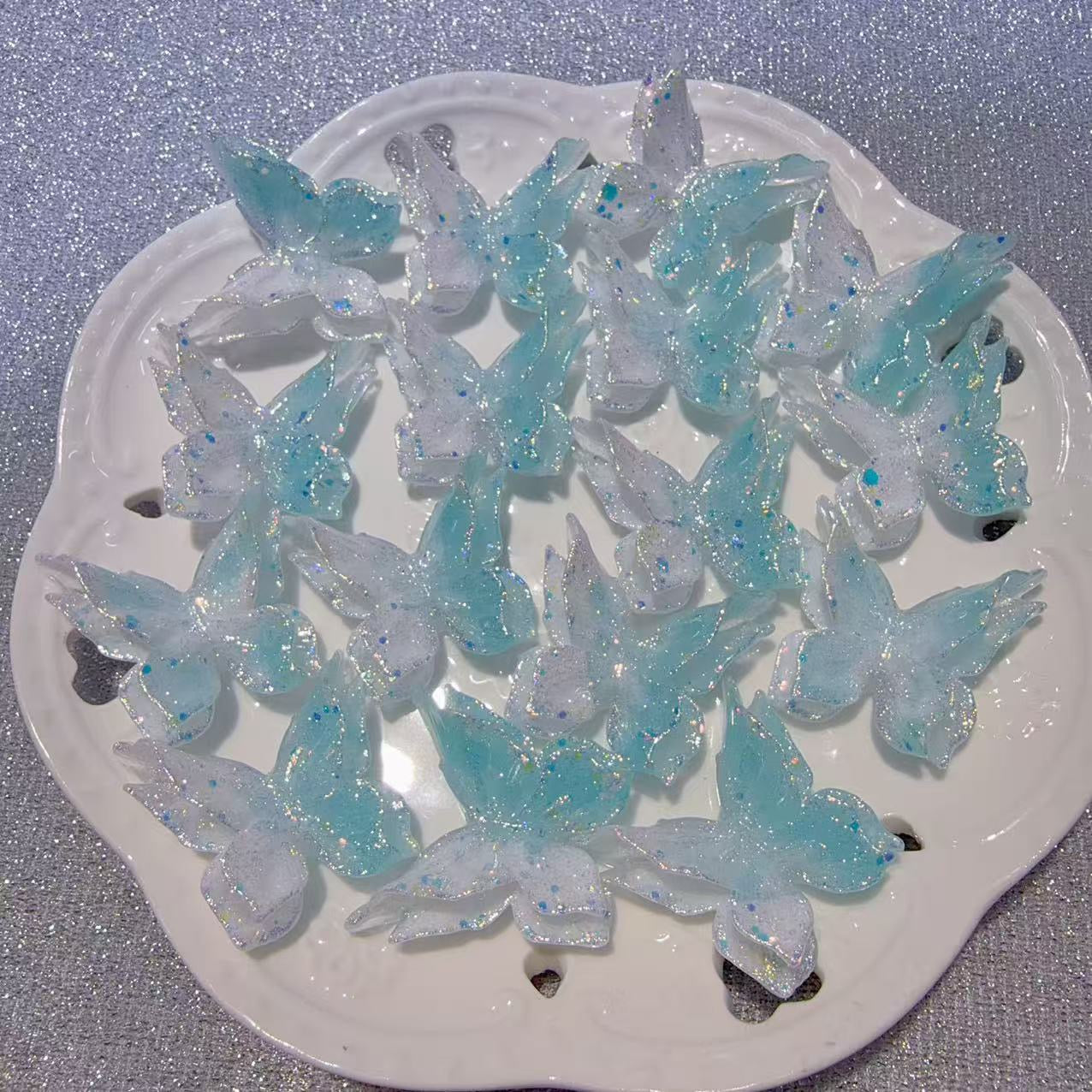 Butterfly Charms ( 34mm*32mm )