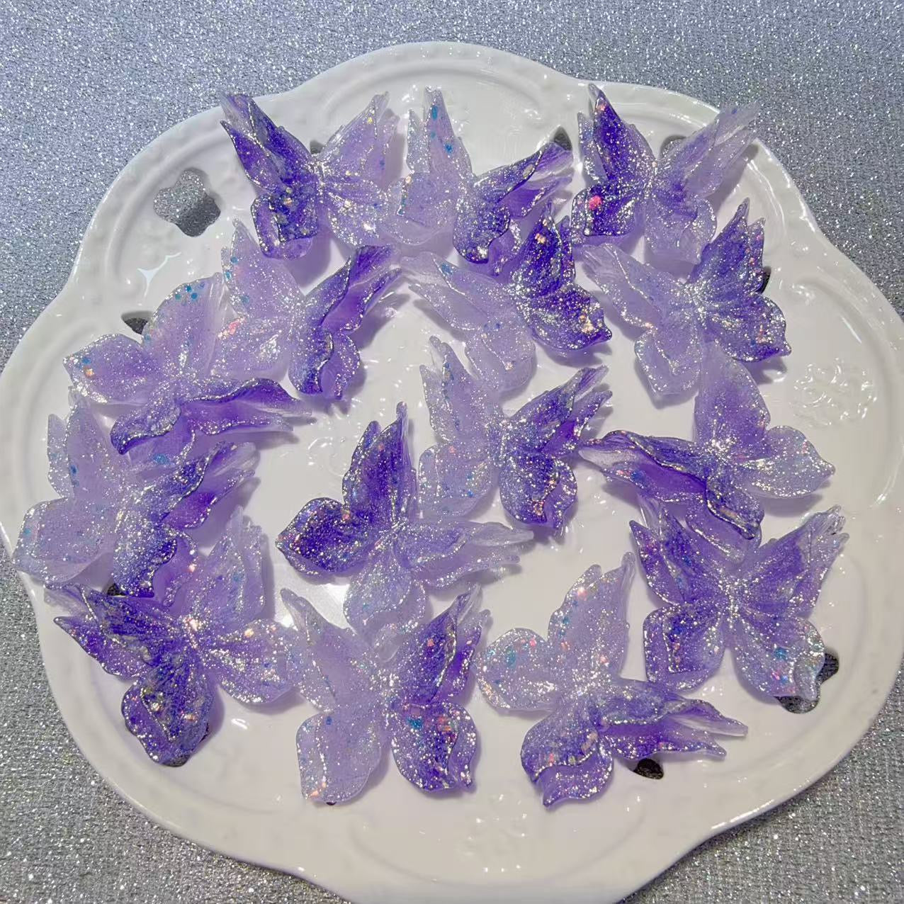Butterfly Charms ( 34mm*32mm )