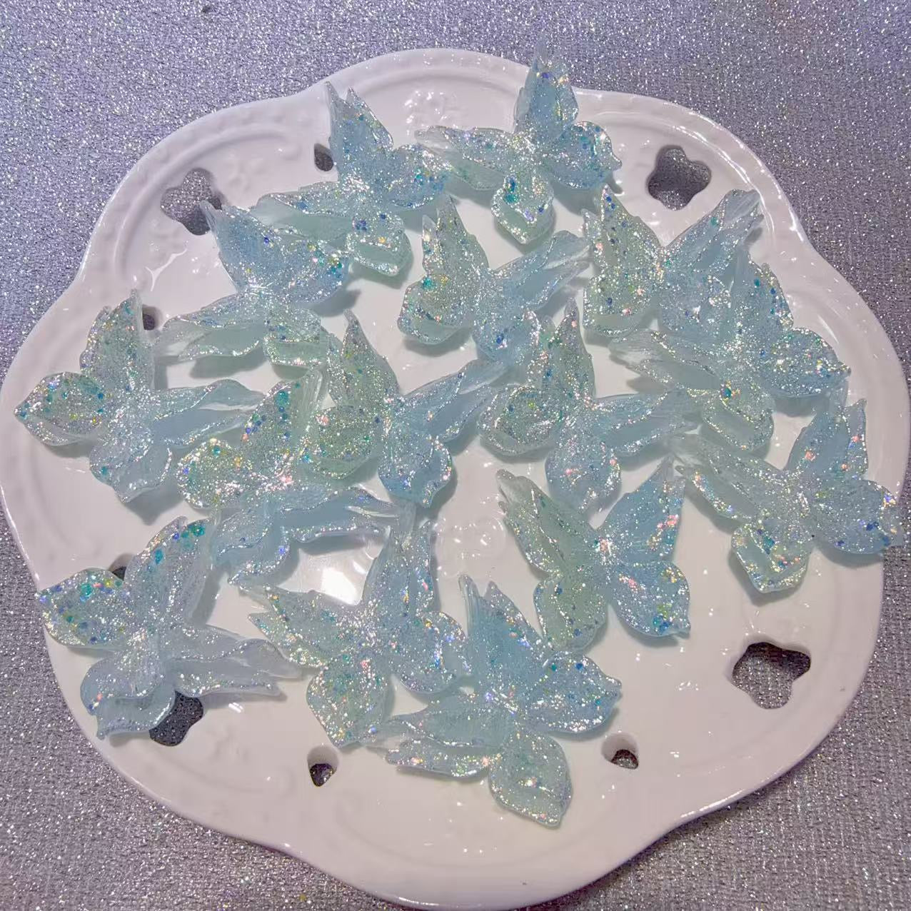 Butterfly Charms ( 34mm*32mm )