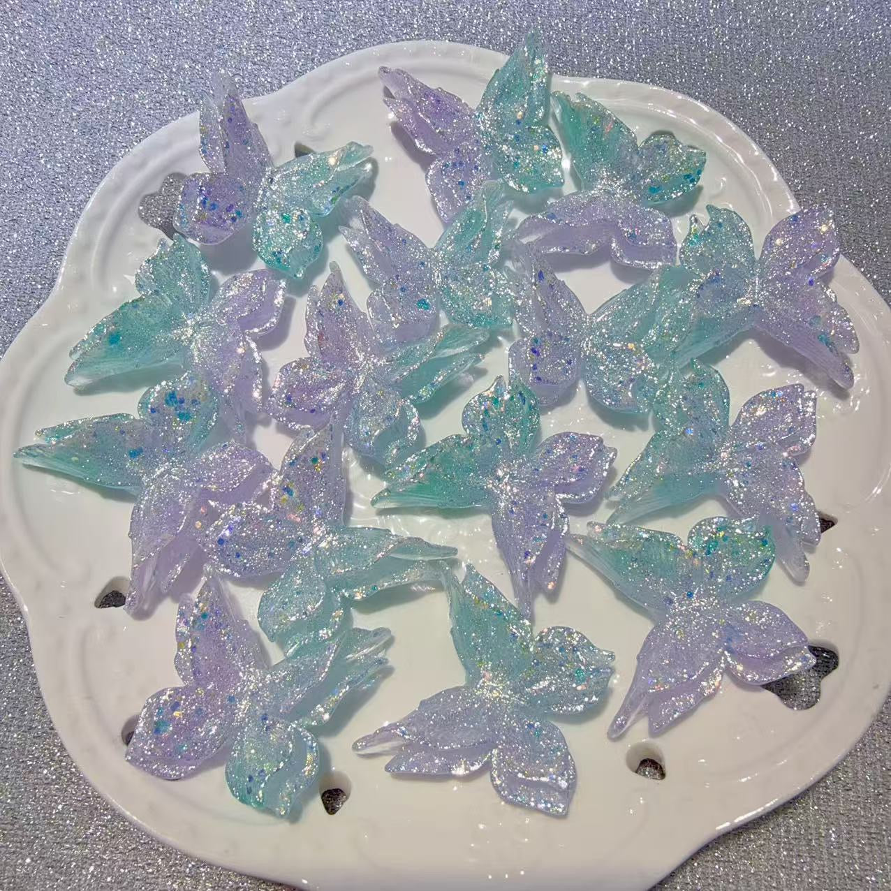 Butterfly Charms ( 34mm*32mm )