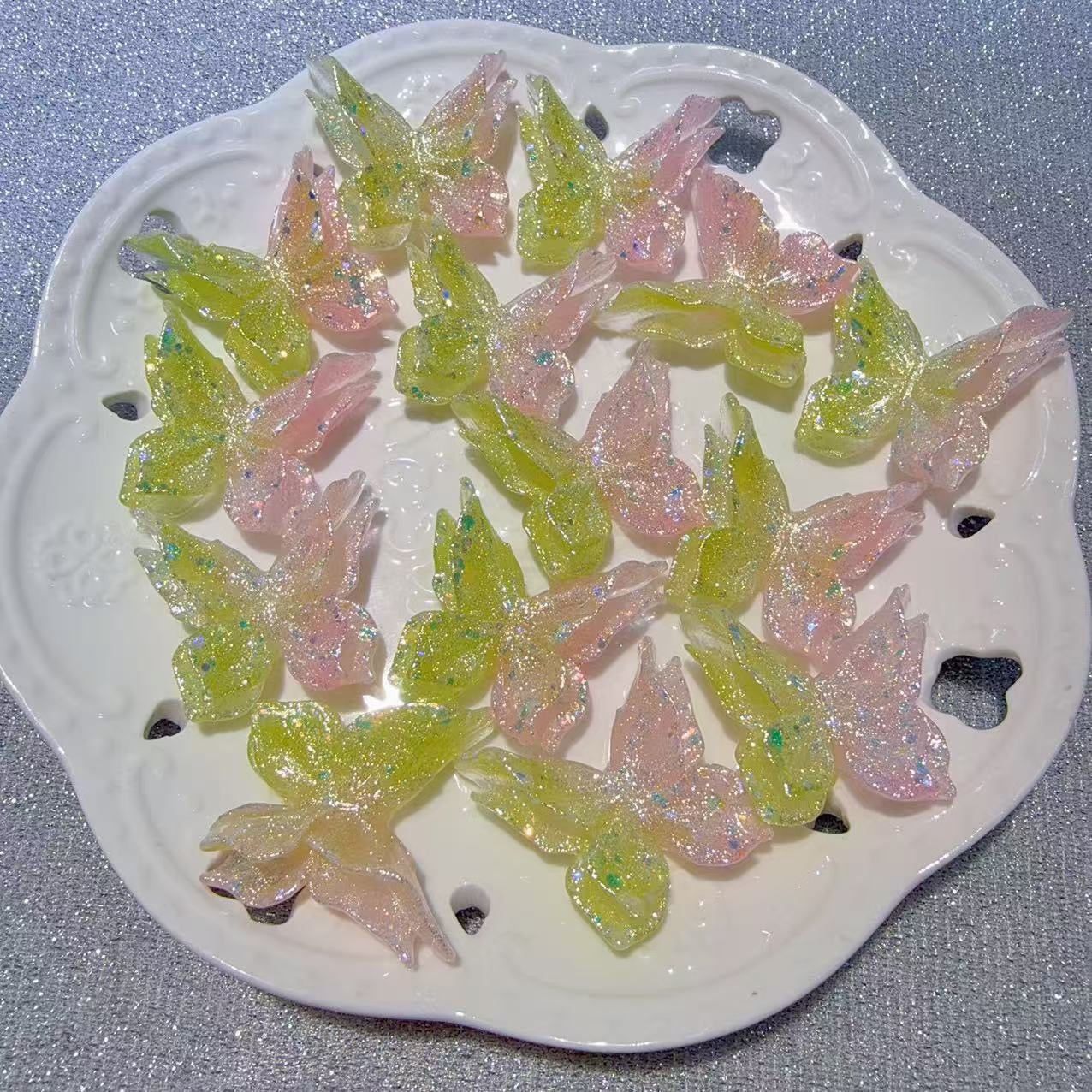 Butterfly Charms ( 34mm*32mm )