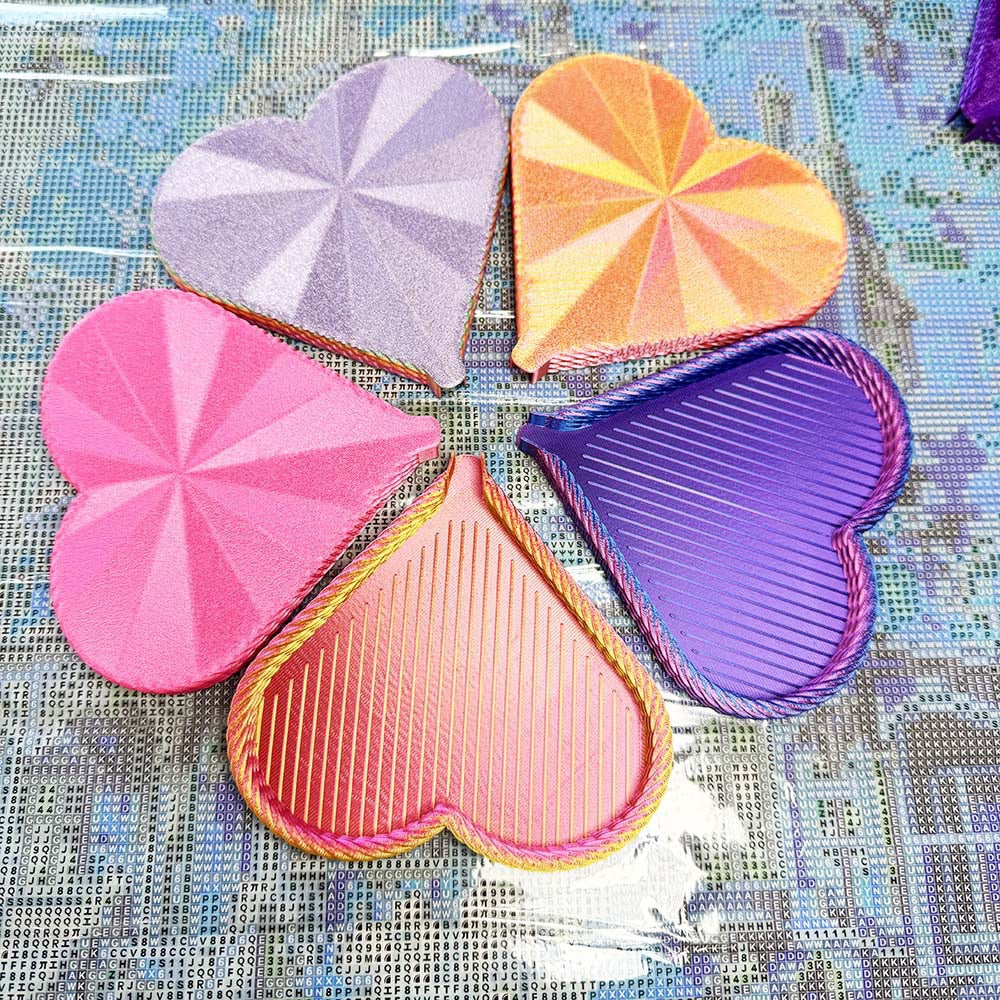 DIY Heart Diamond Tray