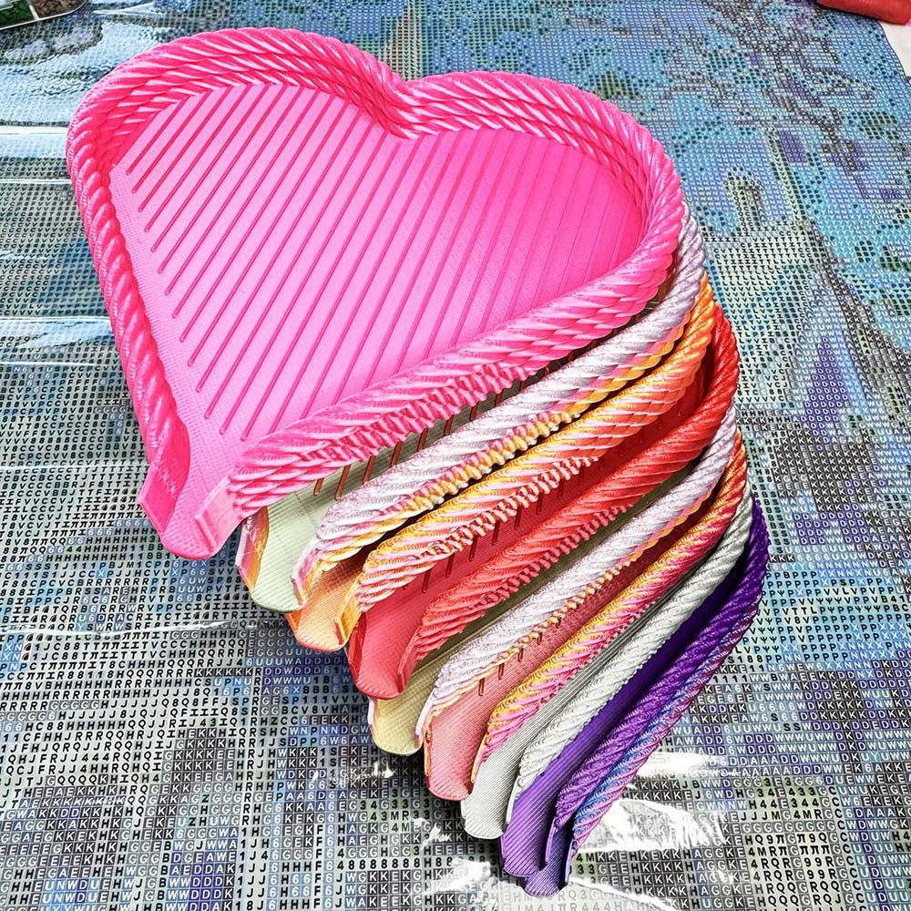 DIY Heart Diamond Tray