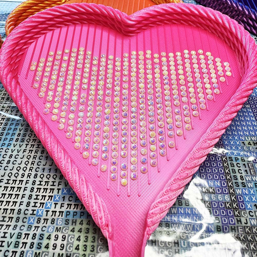 DIY Heart Diamond Tray