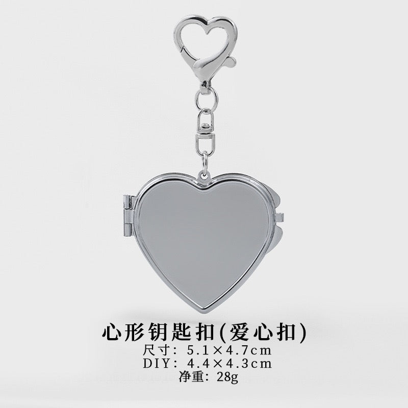 Keychain DIY Small Mirror