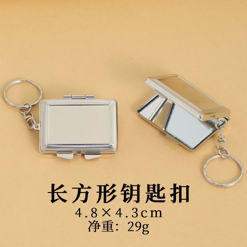 Keychain DIY Small Mirror
