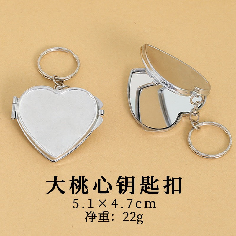 Keychain DIY Small Mirror