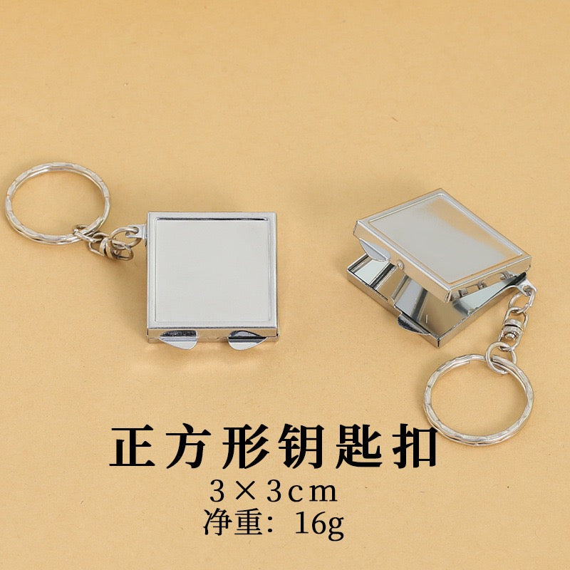 Keychain DIY Small Mirror