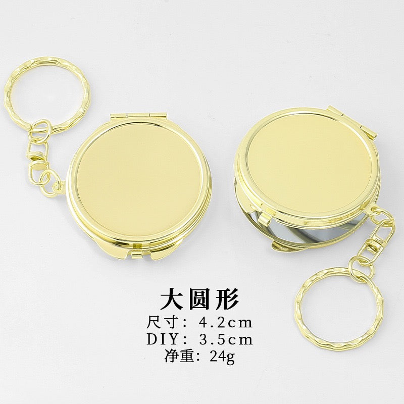 Keychain DIY Small Mirror