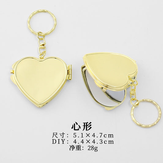 Keychain DIY Small Mirror