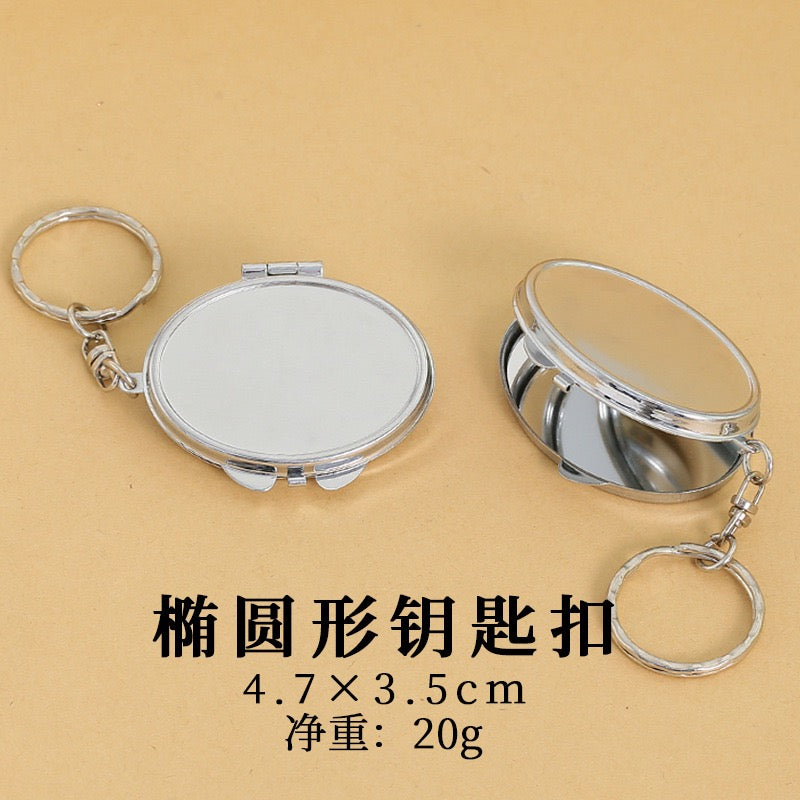 Keychain DIY Small Mirror