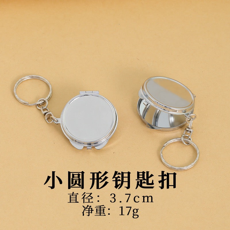 Keychain DIY Small Mirror