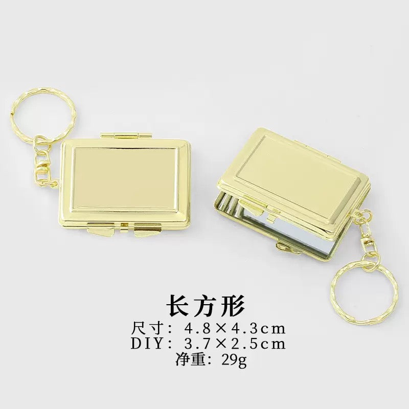 Keychain DIY Small Mirror
