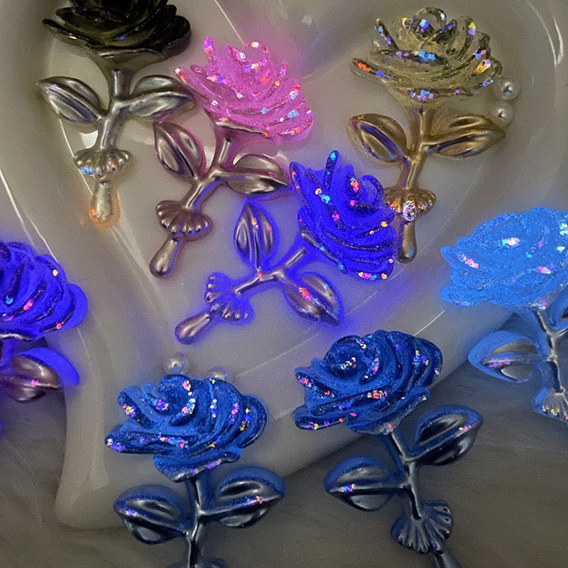 A Bouquet Of Roses Charms ( 52mm * 37mm)