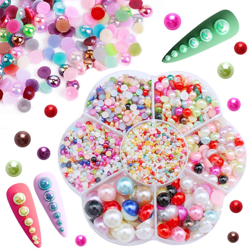 5600PCS Not AB Pearls Box-Packed