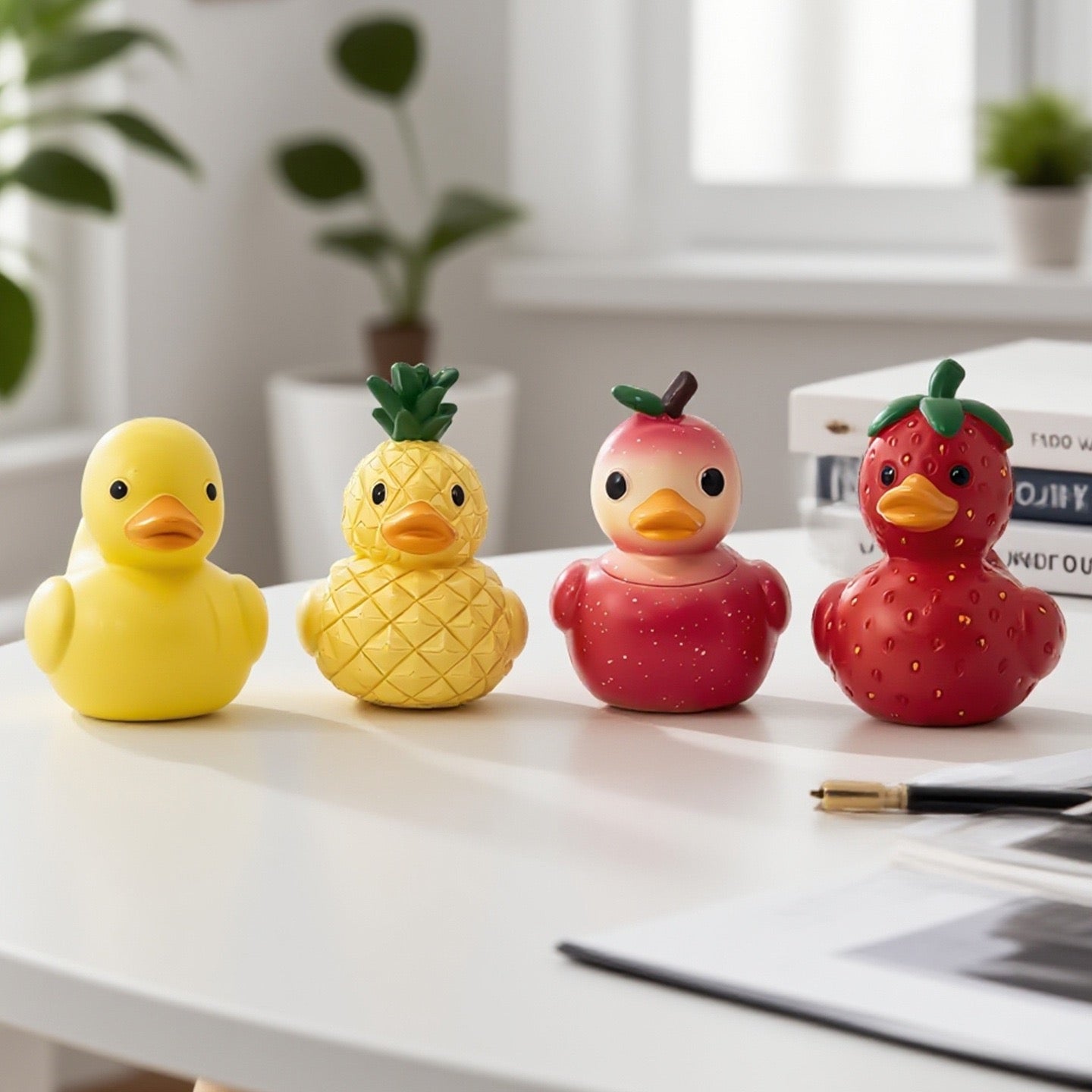 Cute Fruit Duck